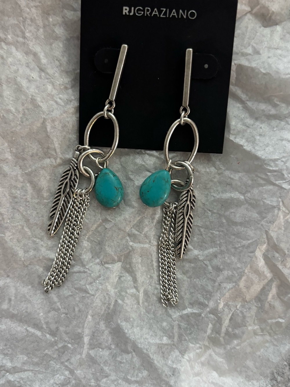 R.J. Graziano Bohemian-Style Dangle Earrings